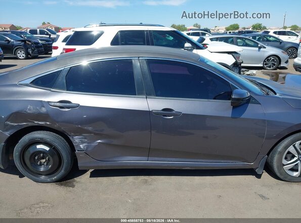 19XFC2F51GE058765 2016 HONDA CIVIC Gray 360 interior view