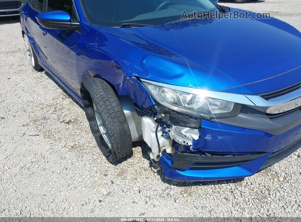 19XFC2F51GE071614 2016 HONDA CIVIC Blue Front view