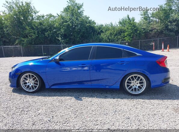 19XFC2F51GE071614 2016 HONDA CIVIC Blue 360 interior view