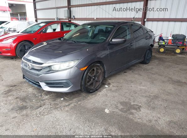 19XFC2F51GE076277 2016 HONDA CIVIC Gray Front left