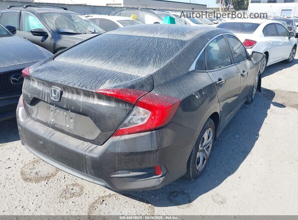 19XFC2F51GE235878 2016 HONDA CIVIC Black უკანა მარჯვენა