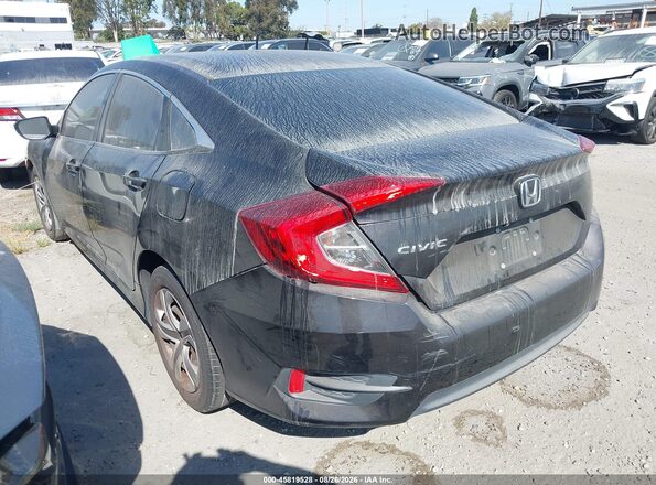 19XFC2F51GE235878 2016 HONDA CIVIC Black უკანა მარცხენა