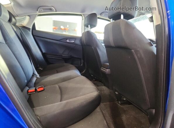 19XFC2F51HE033351 2017 HONDA CIVIC Синий Вид задних сидений