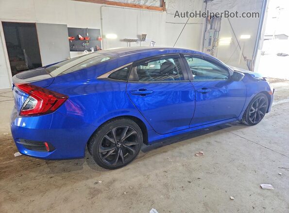 19XFC2F51HE033351 2017 HONDA CIVIC Синий Задняя правая четверть
