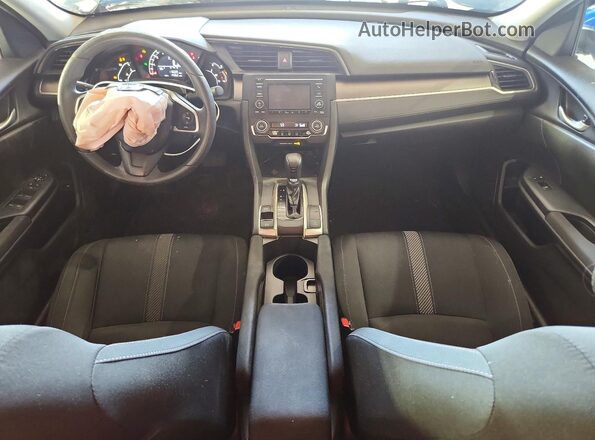 19XFC2F51HE033351 2017 HONDA CIVIC Синий Вид панели приборов