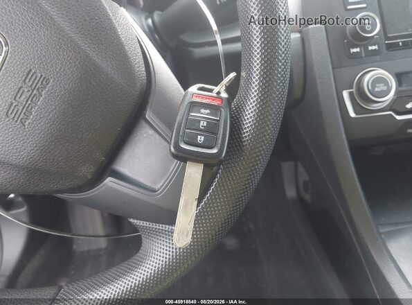 19XFC2F51HE037867 2017 HONDA CIVIC Gray წინა პანელის ხედი