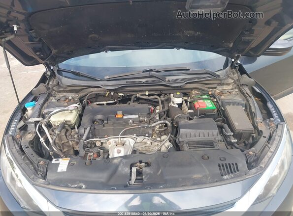 19XFC2F51HE037867 2017 HONDA CIVIC Gray უკანა ხედი