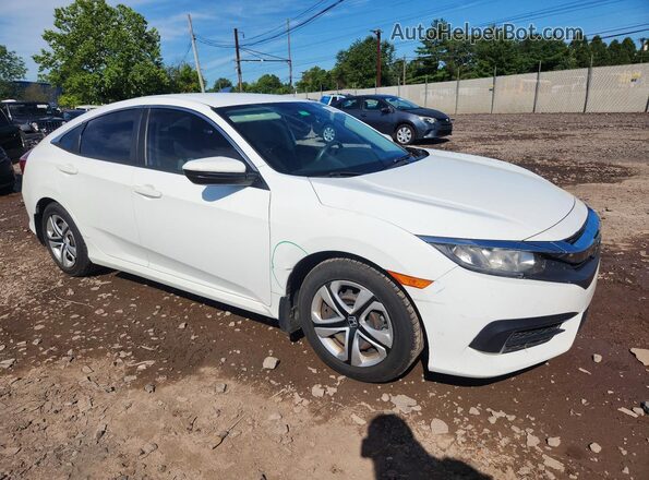 19XFC2F51HE057875 2017 HONDA CIVIC White წინა მარჯვენა