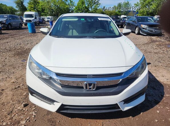 19XFC2F51HE057875 2017 HONDA CIVIC White წინა ხედი