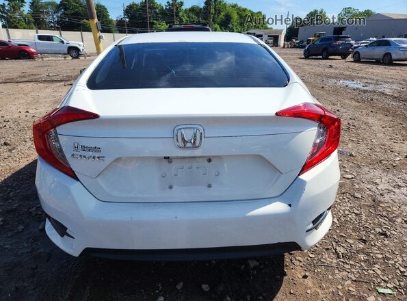 19XFC2F51HE057875 2017 HONDA CIVIC White უკანა ხედი