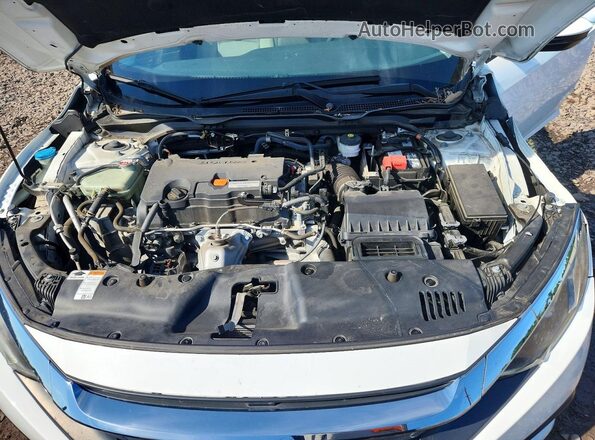 19XFC2F51HE057875 2017 HONDA CIVIC White უკანა სალონის ხედი
