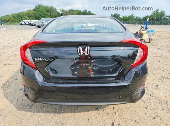 19XFC2F51HE206169 2017 HONDA CIVIC Black Rear view