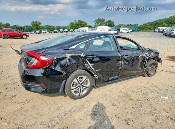 19XFC2F51HE206169 2017 HONDA CIVIC Black Rear right