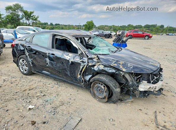 19XFC2F51HE206169 2017 HONDA CIVIC Black Front right