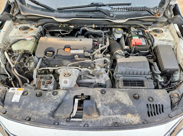 19XFC2F51JE023490 2018 HONDA CIVIC White Вид задньої частини салону