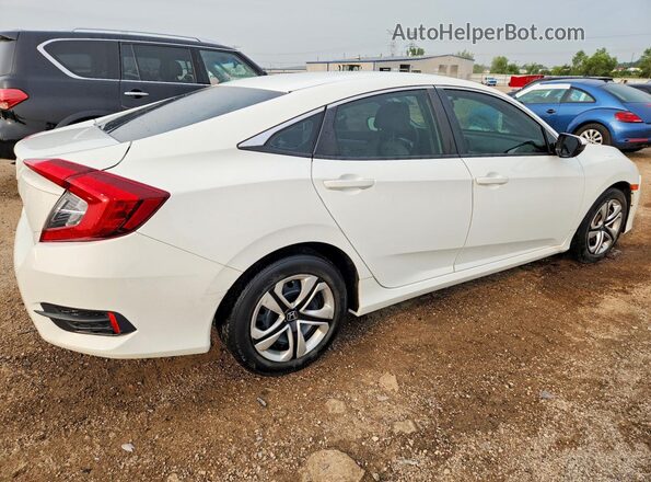 19XFC2F51JE023490 2018 HONDA CIVIC White Задня права чверть