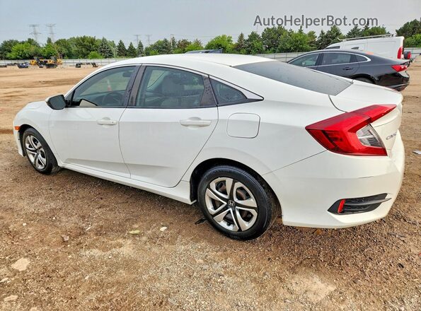19XFC2F51JE023490 2018 HONDA CIVIC White Задня ліва чверть
