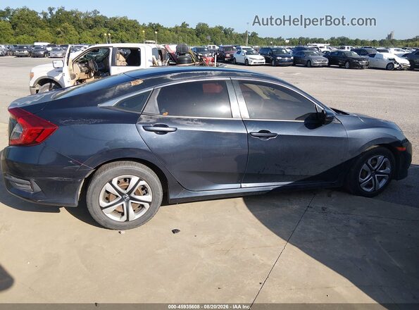 19XFC2F51JE028804 2018 HONDA CIVIC Синий Вид задней части салона