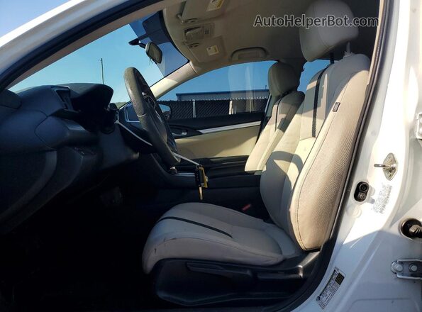 19XFC2F52GE024849 2016 HONDA CIVIC White წინა სალონის ხედი