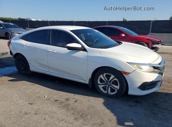 19XFC2F52GE024849 2016 HONDA CIVIC White წინა მარჯვენა