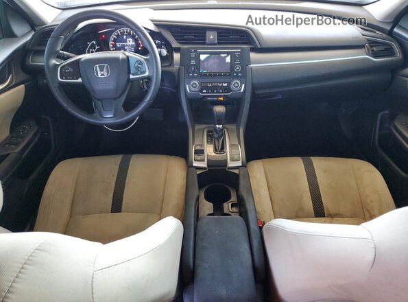19XFC2F52GE033454 2016 HONDA CIVIC White Առջևի վահանակի տեսք
