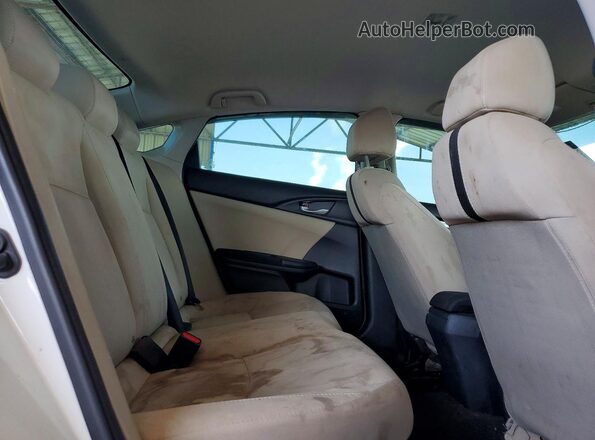 19XFC2F52GE033454 2016 HONDA CIVIC White Հետևի նստատեղերի տեսք