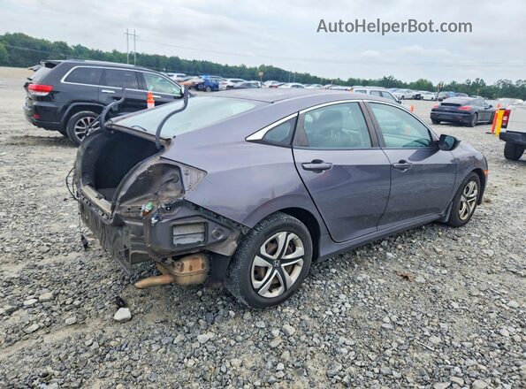 19XFC2F52GE053333 2016 HONDA CIVIC Gray Tył prawy
