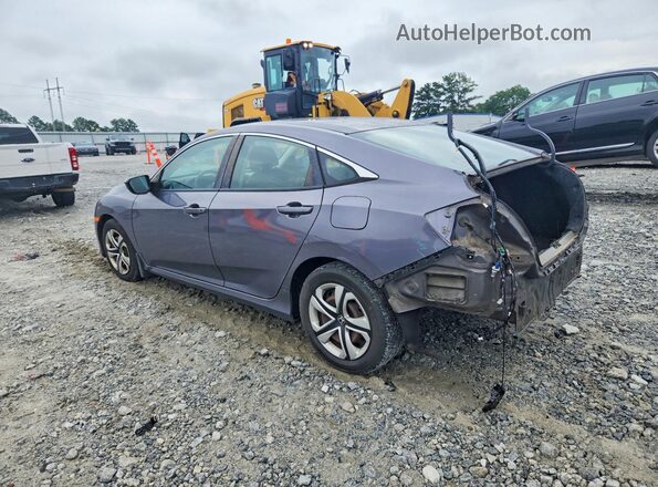 19XFC2F52GE053333 2016 HONDA CIVIC Gray Tył lewy