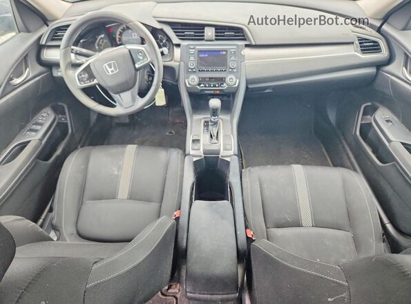 19XFC2F52GE053333 2016 HONDA CIVIC Gray Widok deski rozdzielczej