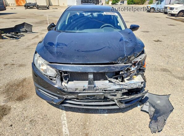 19XFC2F52GE243133 2016 HONDA CIVIC Black Front view