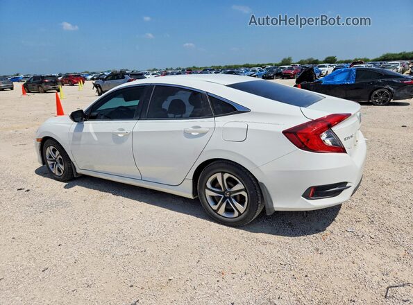 19XFC2F52HE013464 2017 HONDA CIVIC White Tył lewy
