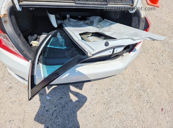 19XFC2F52HE013464 2017 HONDA CIVIC White Widok komory silnika