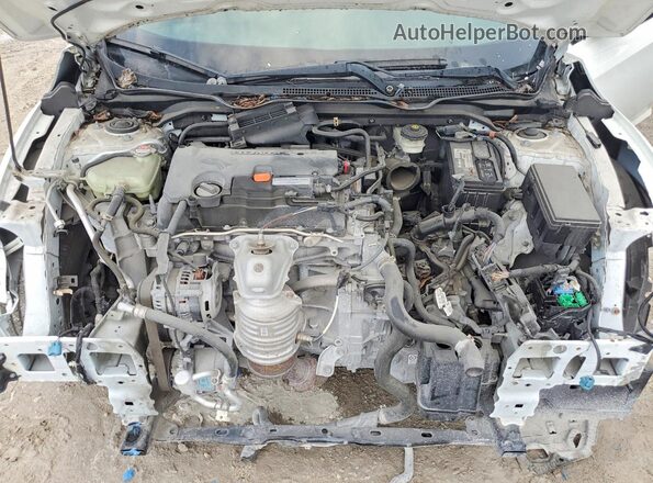 19XFC2F52HE045718 2017 HONDA CIVIC White უკანა სალონის ხედი