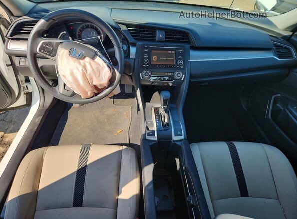 19XFC2F52HE067783 2017 HONDA CIVIC White წინა პანელის ხედი