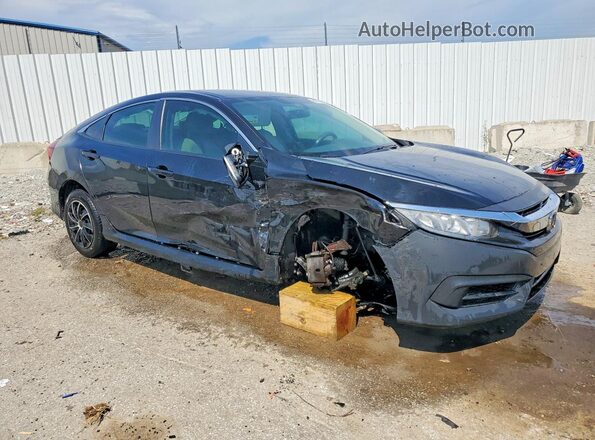19XFC2F52HE072689 2017 HONDA CIVIC Black Delantero derecho