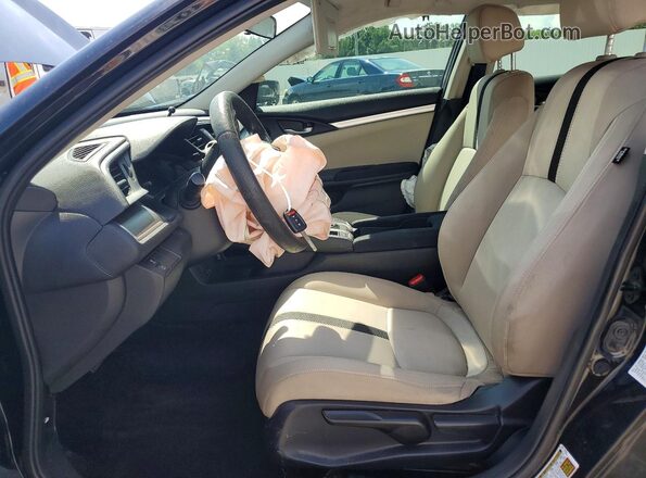 19XFC2F52HE072689 2017 HONDA CIVIC Black Vista interior delantera