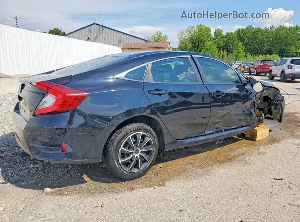 19XFC2F52HE072689 2017 HONDA CIVIC Black Trasero derecho