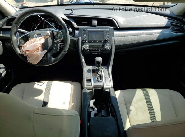 19XFC2F52HE072689 2017 HONDA CIVIC Black Vista del salpicadero