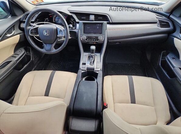 19XFC2F52HE200672 2017 HONDA CIVIC White Dashboard view