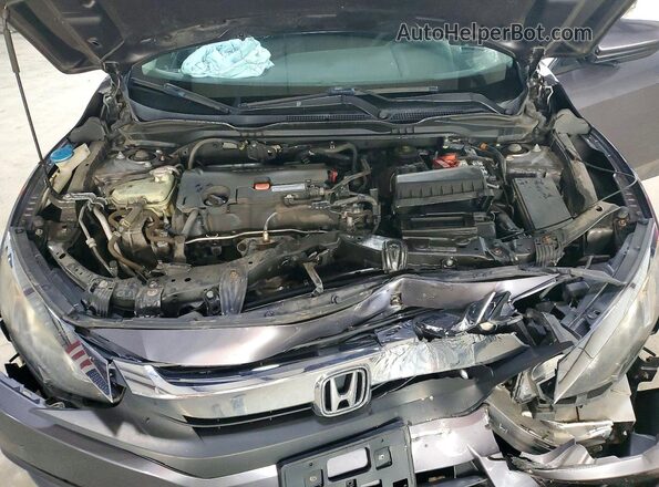 19XFC2F52HE204382 2017 HONDA CIVIC Charcoal Вид задньої частини салону