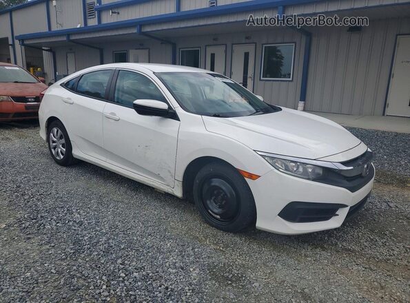 19XFC2F52HE223711 2017 HONDA CIVIC White Delantero derecho