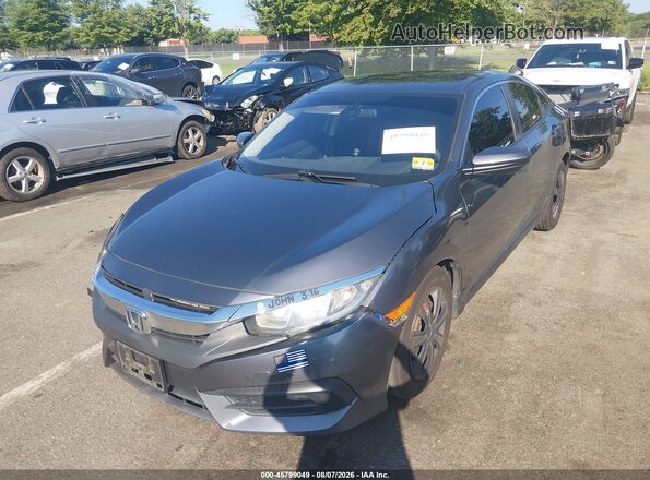 19XFC2F52HE223966 2017 HONDA CIVIC Серый Передняя левая четверть