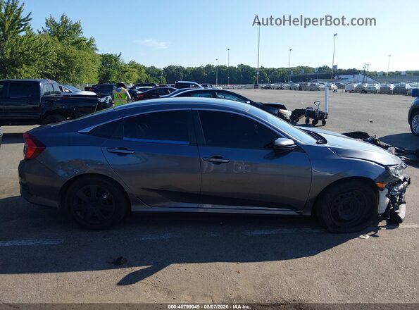 19XFC2F52HE223966 2017 HONDA CIVIC Серый Вид щитка приборов