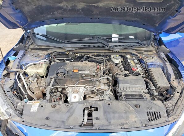 19XFC2F52HE226401 2017 HONDA CIVIC Blue Vista interior trasera