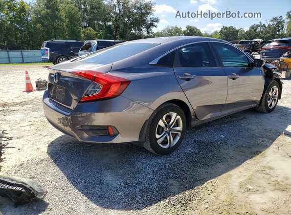 19XFC2F52JE001997 2018 HONDA CIVIC Gray Հետևի աջ