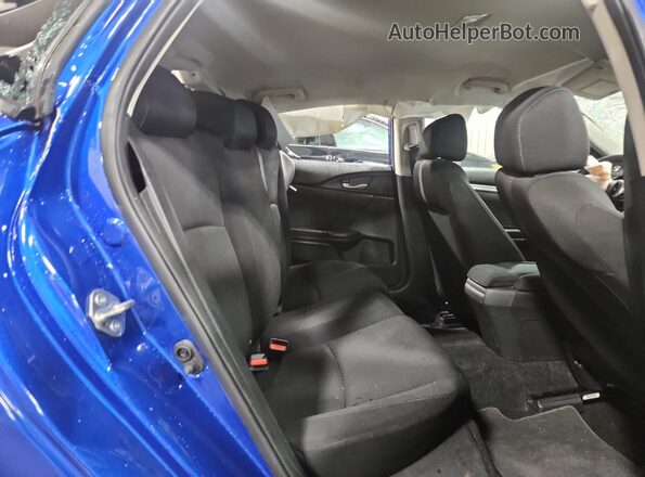 19XFC2F52JE003622 2018 HONDA CIVIC Blue Rear seats view
