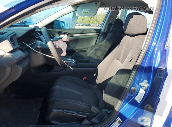 19XFC2F52JE003622 2018 HONDA CIVIC Blue Front interior view
