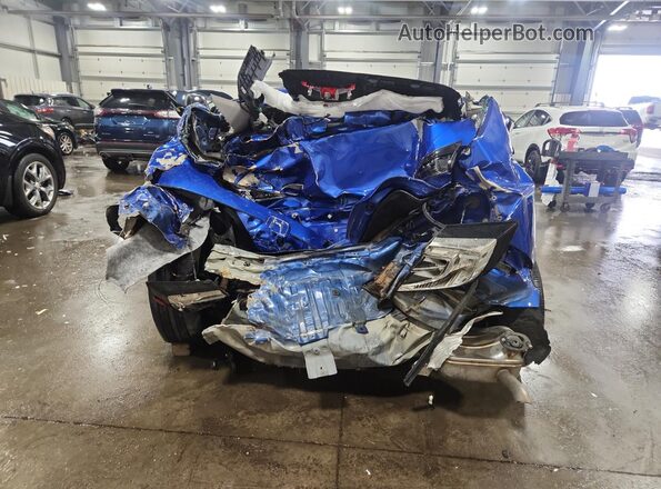 19XFC2F52JE003622 2018 HONDA CIVIC Blue Rear view