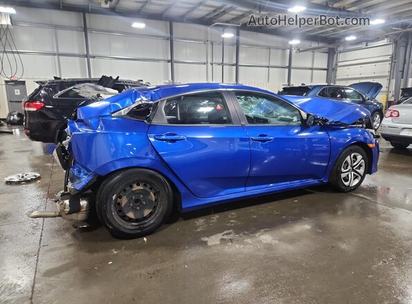19XFC2F52JE003622 2018 HONDA CIVIC Blue Rear right