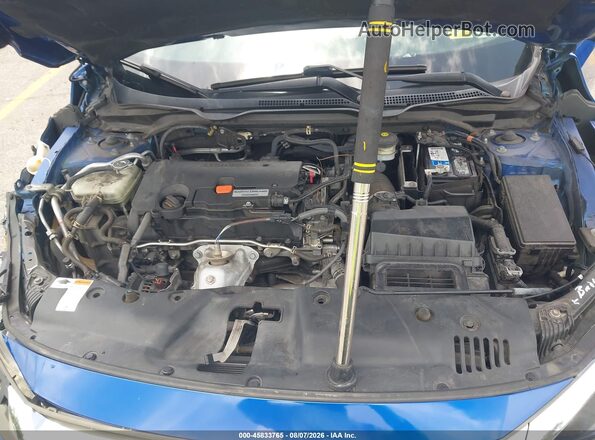 19XFC2F52JE010988 2018 HONDA CIVIC Blue Widok z tyłu